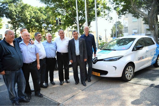 פרוייקט הרכב החשמלי בחיפה 